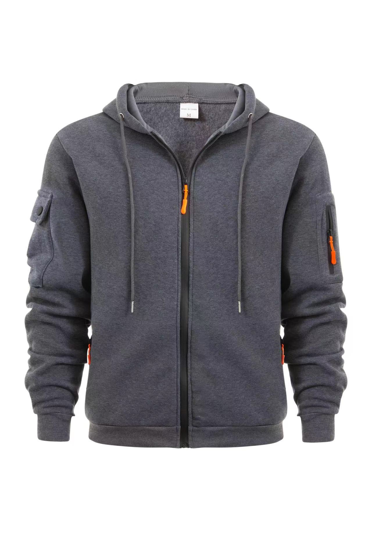 Fashion Men's Sports Plus Size Casual Jacket