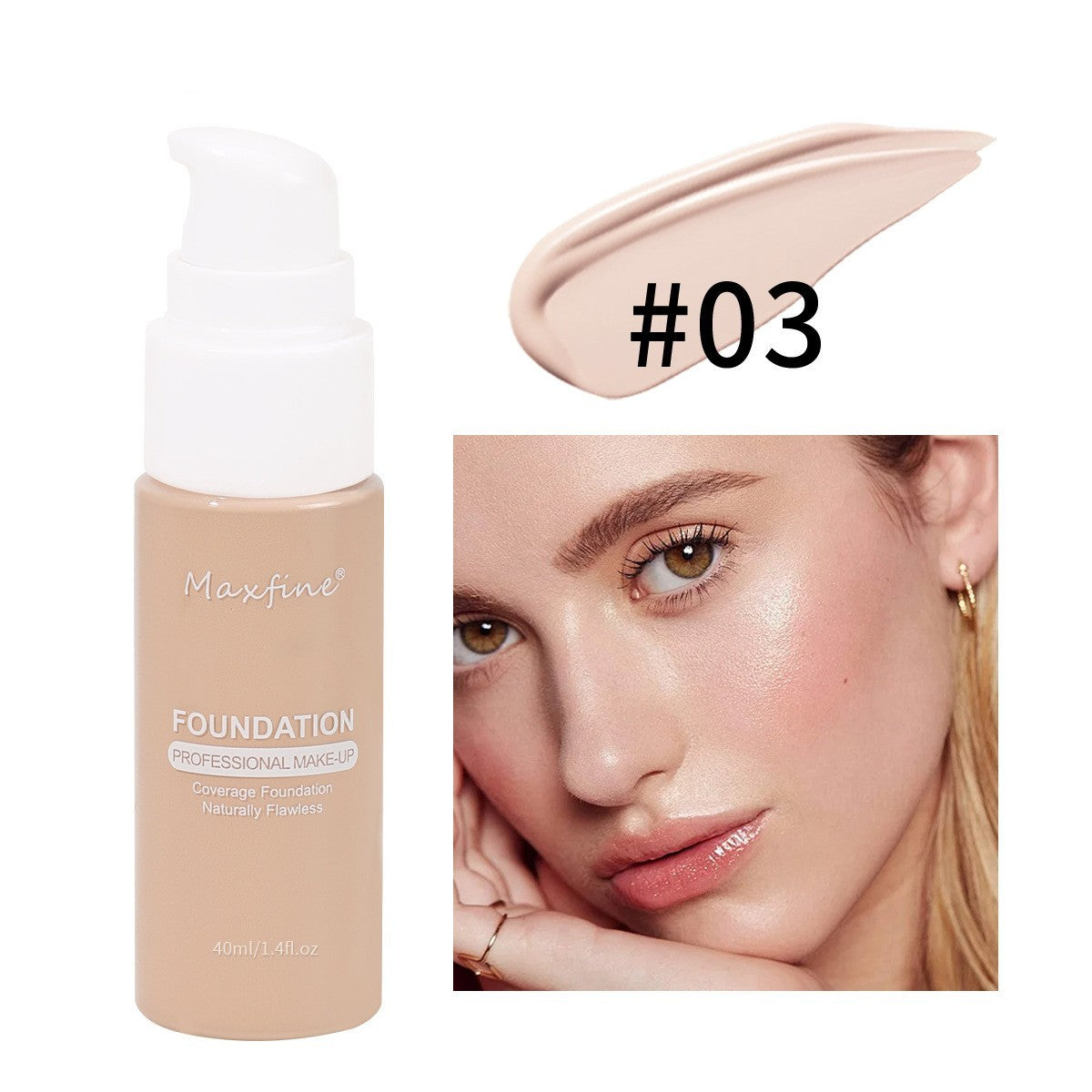 12 Colors Liquid Foundation Waterproof Concealer Long Lasting