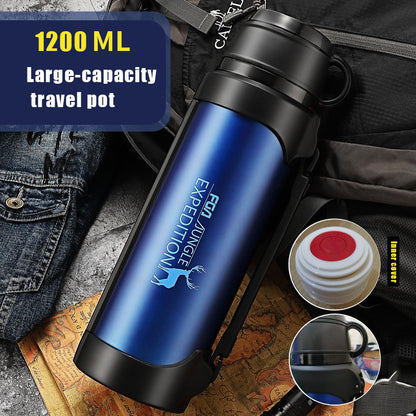 Car Portable Large Insulated Water Bottle