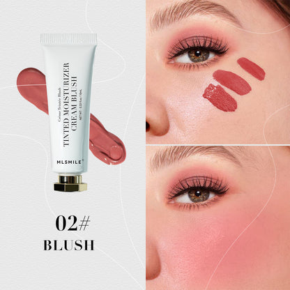 Blusher Natural Moisturizing Dual-purpose Color Rendering