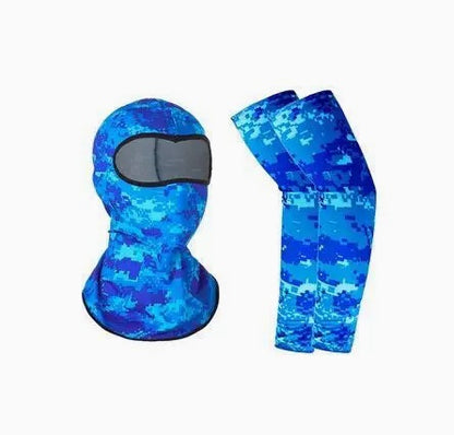 Ice Silk Head Cover Men's Sunscreen Mask Outdoor