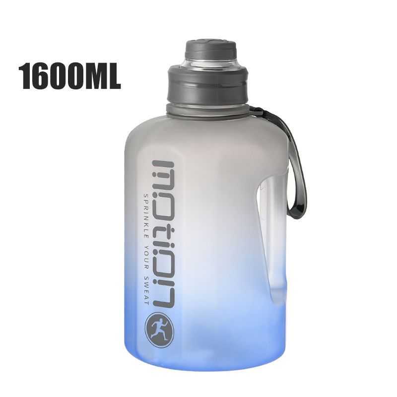 Super Large Capacity Sports Water Bottle Water Cup Male And Female Oversize Drop-resistant Fitness