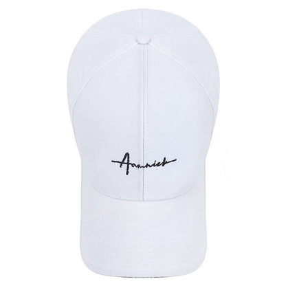 Women's Korean-style Letter Embroidered Peaked Cap Baseball Cap