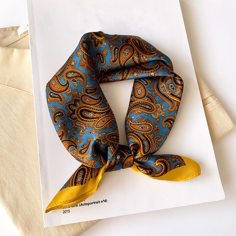 Silk Scarf Women Fashion Small Silk Scarf