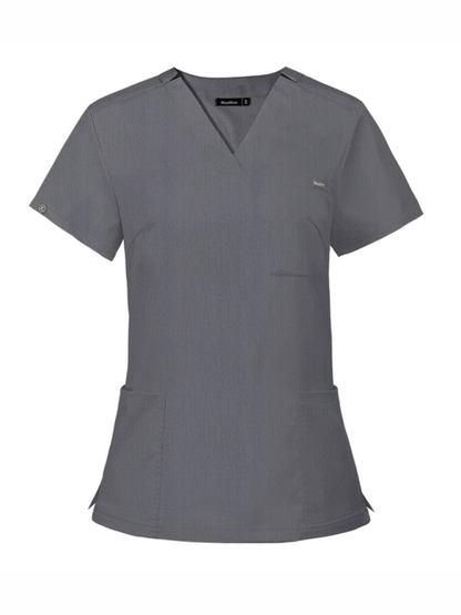 V-neck short-sleeved hospital nurse suit female operating room washing clothes